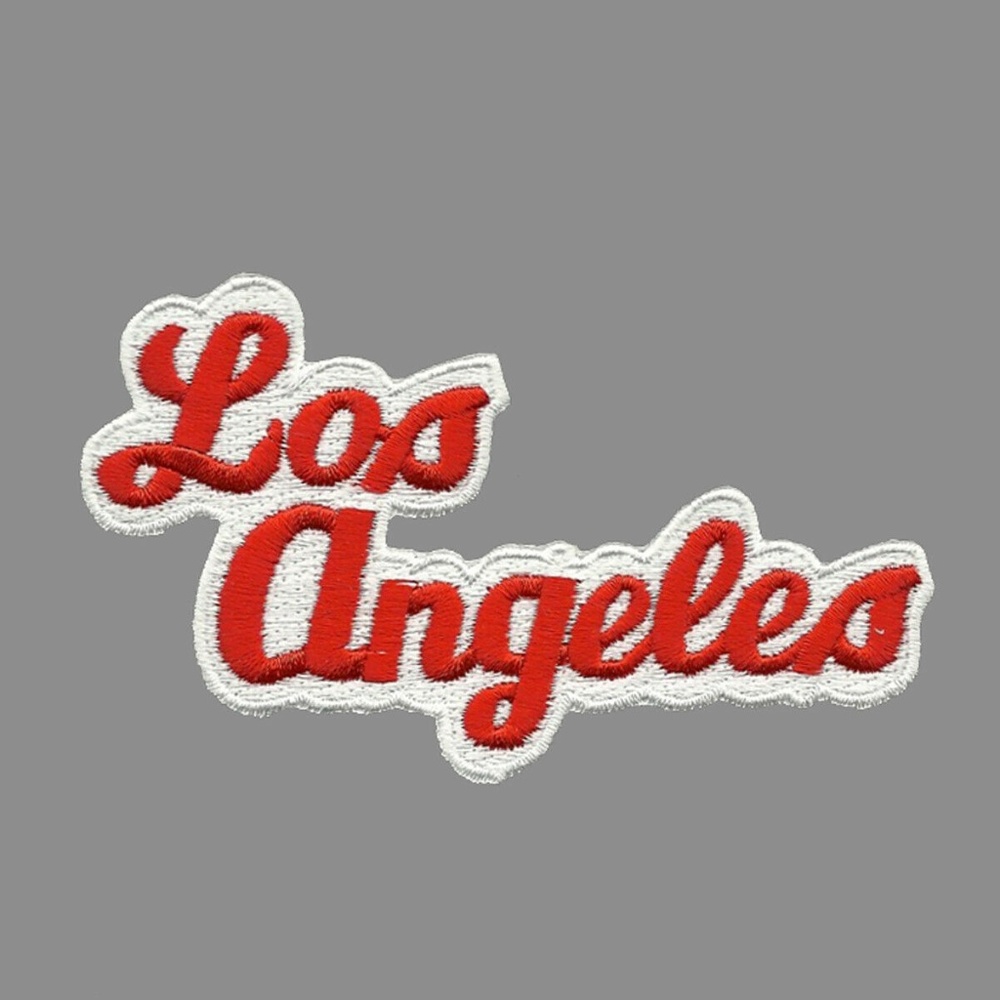 Los Angeles California Iron on Patch Script